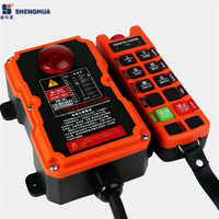 Télécommande sans fil industrielle Shenghua pour grue, portée 100 m, signal stable pour grue portique industrielle HB-8S - Vente chaude