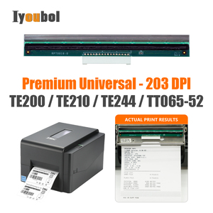 หัวพิมพ์ที่เข้ากันได้กับ TE200 <span class=keywords><strong>TSC</strong></span>/<span class=keywords><strong>TE210</strong></span>/TE244/TT065-52 203dpi เครื่องพิมพ์ฉลากความร้อน (PN:98-0650008-00LF) - Product Image 1