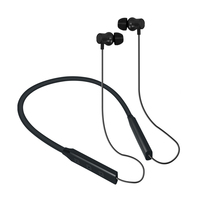 Casque sans fil Bluetooth à tour de cou personnalisé en usine, avec basses stéréo, pour le sport