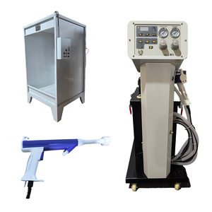 Pompe <span class=keywords><strong>de</strong></span> <span class=keywords><strong>flocage</strong></span> artisanale portative Huaxiangcun, tension 100 kV, 500 W, dispositif <span class=keywords><strong>de</strong></span> filtration efficace pour cabine <span class=keywords><strong>de</strong></span> peinture en poudre - Product Image 4