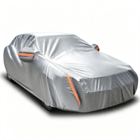 Housse de voiture de luxe en PVC résistante à l'eau pour berline, toutes saisons, anti-neige, protection UV, coupe-vent, couverture complète extérieure