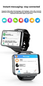 Reloj Inteligente Android 4G con GPS, Pantalla Táctil Completa de 2.86 Pulgadas, Resistente al Agua IP68, Unisex, Deportivo, Podómetro, Asistente de Voz IA - Product Image 5