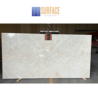 3200*1600mm 3D imprimé Calacatta Quartz dalle fond de pierre translucide grandes dalles de pierre pierre de Quartz pour fabriquer