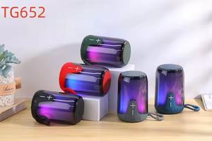 Mát thiết kế Android Loa tg652 loa chống thấm nước với LED đầy màu sắc ánh sáng hoạt động BT Stereo tg652 loa không dây - Product Image 3
