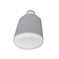 Bouteille en plastique HDPE blanche de 200 ml, forme cylindrique, avec bouchon à vis et pulvérisateur |   Bouteille en plastique de qualité pharmaceutique pour liquides |   Vente en gros