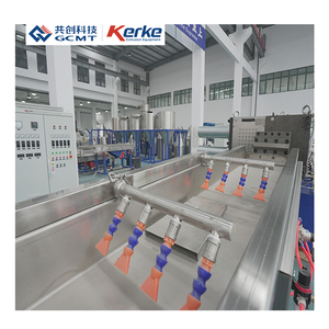 Đầy với <span class=keywords><strong>caco3</strong></span> pelletizing masterbatch máy hợp chất đôi vít đùn dây chuyền sản xuất - Product Image 2