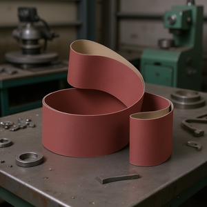 Cinta Abrasiva de Corindón Ttake Ab1000 de 1500x120 mm para Lijado de Metal - Product Image 3