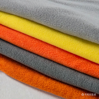 Tissu en polaire flanelle double face antistatique de qualité professionnelle, 100 % polyester, pour vêtements d'hiver, couvertures, écharpes, sacs