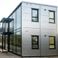 Maison modulaire en conteneur minimaliste de 20 pieds pour une vie durable