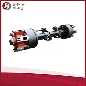 Essieu de remorque de type allemand, essieu relevable, 20 tonnes, essieu pour charge lourde, pour remorque logistique européenne - Product Image 2