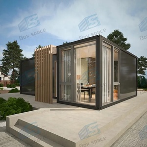 Modulare 1 camera da letto appartamento con giardino bosso <span class=keywords><strong>in</strong></span> acciaio contenitore casa <span class=keywords><strong>in</strong></span> <span class=keywords><strong>vendita</strong></span> per alberghi resort edifici per uffici - Product Image 2