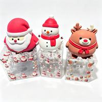 Nouveaux jouets squishy de Noël : Tomate, Bonhomme de neige, Père Noël, Renne - Squishies géants anti-stress, jouets sensoriels, cadeau de Noël