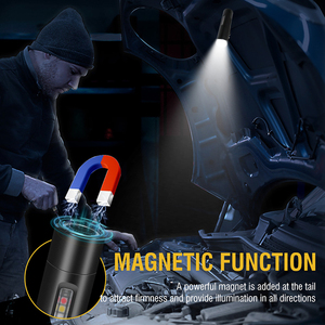 <span class=keywords><strong>Linterna</strong></span> LED Portátil Recargable de Aluminio <span class=keywords><strong>Boruit</strong></span>, Nuevo Estilo, 500 Lúmenes, Mini <span class=keywords><strong>Linterna</strong></span>, <span class=keywords><strong>Linterna</strong></span> UV - Product Image 6