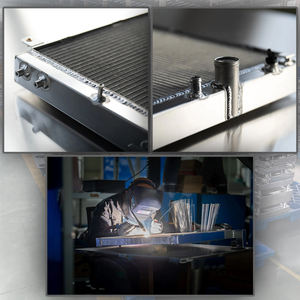 Radiador <span class=keywords><strong>de</strong></span> Aluminio con Cubierta <span class=keywords><strong>de</strong></span> Ventilador para Sistema <span class=keywords><strong>de</strong></span> Refrigeración <span class=keywords><strong>de</strong></span> Motor Personalizado <span class=keywords><strong>de</strong></span> Fábrica para Volkswagen Golf Jetta 2.8L V6 2771cc -<span class=keywords><strong>ci</strong></span> 1994-1998 - Product Image 5