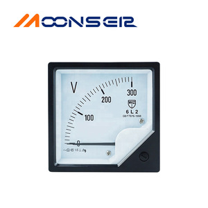 Voltmètre Moonseir 6L2, tension AC 0-300V, monophasé, type pointeur, compteur de panneau - Product Image 4