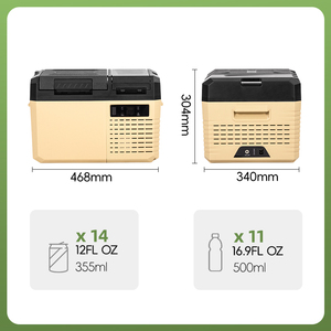 Réfrigérateur de voiture Alpicool KA9, compresseur électrique DC AC, <span class=keywords><strong>puissance</strong></span> 12 volts, glacière de voyage pour voiture, camping, réfrigérateur portable pour voiture - Product Image 2