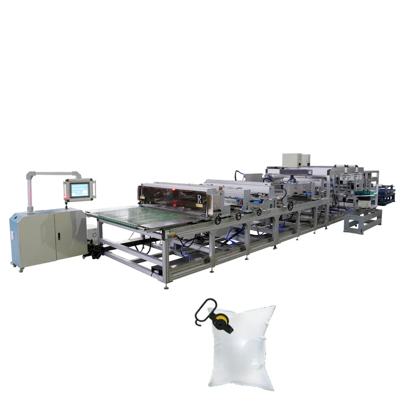 Machine de fabrication de sacs en nylon de calage entièrement mangue eau poly polyéthylène sous vide prix de remplissage torsadé doux