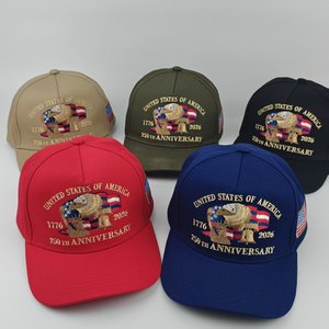 Casquette Commémorative du 250e Anniversaire Aigle et Liberté – Casquette de Baseball Américaine Brodé - Product Image 5