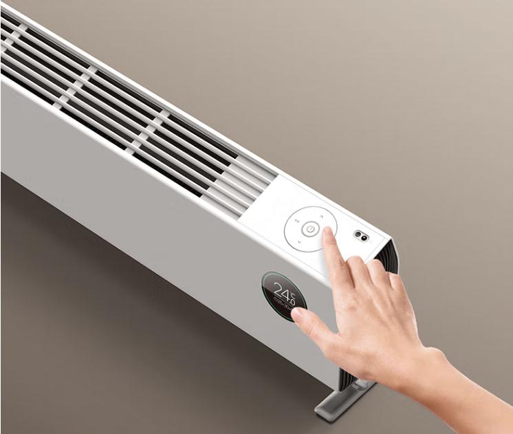 Умный комнатный конвекционный обогреватель с цифровым дисплеем и таймером, 2800 Вт