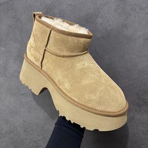 Bottes de neige pour femmes, best-seller 2026, nouveau design tendance - bottes de neige classiques à la cheville - bottes chaudes en laine - Product Image 3