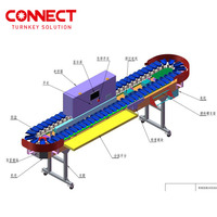 Machine de pesage et de calibrage automatique multi-plateaux contrôlée par PLC pour viande de poulet, œufs, poisson, huîtres, calamars, fruits et légumes
