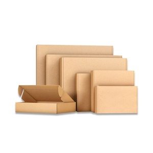Wholesale Hard Brown Corrugated Mailer <b>Boxes</b> for Ecommerce Shipping Rectangular - Product Image 2