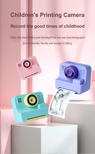 กล้องถ่ายรูปเด็ก H11 พร้อมเครื่องพิมพ์ในตัว, กล้องของเล่นพร้อมเครื่องพิมพ์, กล้องวิดีโอความละเอียดสูงสำหรับเด็ก เหมาะเ<span class=keywords><strong>ป</strong></span>็นของขวัญวันเกิด - Product Image 3