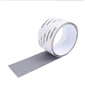 Ruban de réparation auto-adhésif en maille pour moustiquaires de fenêtres et de portes, ruban de réparation en fibre de verre pour moustiquaires déchirées, moustiquaires de terrasse et OEM - Product Image 1