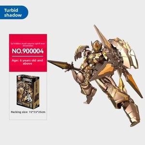 Bloques de Construcción Source Spirit <span class=keywords><strong>War</strong></span> Chronicles, Modelo de Camino Heroico, Dragón Verde, Sombra Turbia, Figura Coleccionable para Niños - Product Image 6