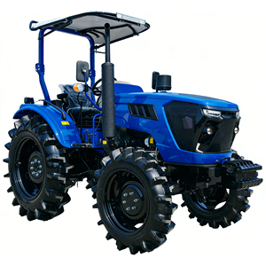 Tracteur agricole 70 CV 4x4, moteur diesel, boîte de vitesses 8+8, homologué CE pour terres agricoles, vente en gros directe usine - Product Image 6