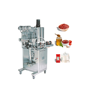 HXL-S300 100-1000ML Automatic Electric High-Accuracy Food Mayonnaise Sachet Forming Filling <b>Sealing</b> Machine Film Foil Packaging - Product Image 1