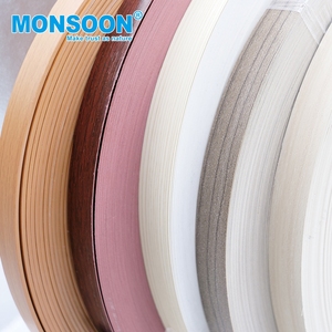 Bande de protection pour meubles MONSOON, armoires, panneaux de placard, bande de bordure en PVC écologique de 3 mm, bande de bordure résistante à l'eau pour le bois - Product Image 1