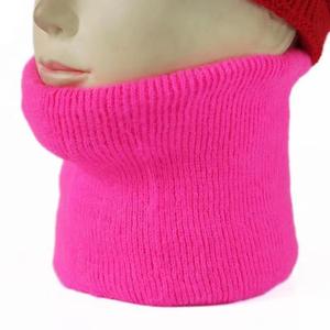 Calentador de cuello con forro polar grueso para hombres y mujeres, máscara facial para invierno, gorro de neopreno de color sólido, antipelo de conejo, cálido - Product Image 2