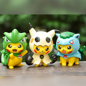 <span class=keywords><strong>Nueva</strong></span> Caja Sorpresa <span class=keywords><strong>de</strong></span> Figuras <span class=keywords><strong>de</strong></span> Vinilo <span class=keywords><strong>de</strong></span> Pokémon <span class=keywords><strong>Pikachu</strong></span>, Serie Hollow Dress-Up, Juguete Coleccionable <span class=keywords><strong>de</strong></span> Anime para Exhibición en Escritorio, Venta al por Mayor - Product Image 2