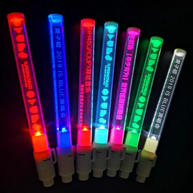 Lumière de Concert LED bâton lumineux petit bâton d'éclairage LED stylo clignotant Style coloré
