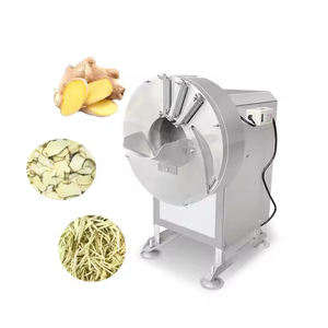 Máquina Cortadora Automática de Jengibre y Cebolla, Capacidad de 300 kg/h para Triturar Verduras, Frutas y Maíz, con Componente Central de Motor - Product Image 3