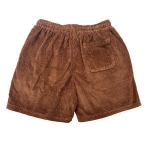 Fashion Hip Hop Casual <b>Pants</b> Street Corduroy Shorts, Custom Color Elastic Waist Cotton Corduroy Shorts - Product Image 3
