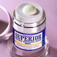 Crème hydratante pour le visage LKIAE 4K Plus soin de la peau, arbutine et vitamine C, anti-âge, blanchissante, avec acide hyaluronique pour femmes, 50 ml