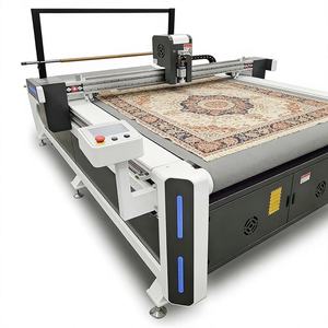 Cortadora de Tela Semiautomática REMEYA con Cuchilla Circular, Bomba PLC y Motor con Rodamientos para Telas - Product Image 1