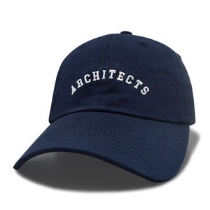 Casquette de baseball rétro brodée avec inscription 'Architect', en coton décontracté, ajustable, 6 panneaux structurés, respirante, pour hommes et femmes, style streetwear - Product Image 3