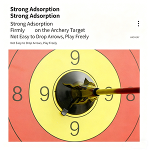 Tête de flèche en caoutchouc souple à grande <span class=keywords><strong>ventouse</strong></span> pour tiges de 7 mm, forte adhérence pour le tir à l'<span class=keywords><strong>arc</strong></span> sécurisé des enfants et la pratique de la cible - Product Image 3