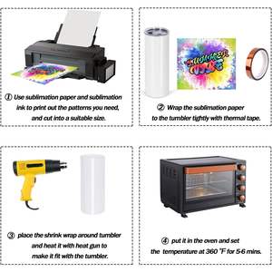 Paquete de 50 Vasos de Acero Inoxidable de 20 oz, Rectos y Delgados, Blancos para Sublimación, con Capacidad para Sublimación - Product Image 2