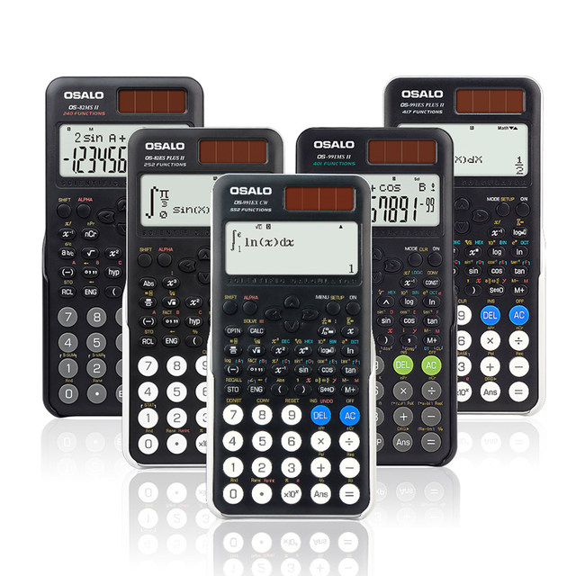 Professional Smart Calculator 240/252/401/417/552 10+2 Digit Function Scientific Calculator