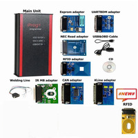 Lector de Códigos IPROG Pro V87, Herramienta de Diagnóstico de Automóviles OBD/USB, Programador de Teclado de Unidad de Control Electrónico Completo para Kilometraje y Airbag