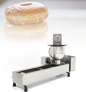 Mini máquina para hacer rosquillas a la venta, industrial, nueva, de alta calidad, pequeña, portátil, comercial, completamente automática, para hacer rosquillas