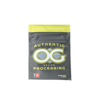 Sachets refermables à fond plat Cali Pack pour aliments imprimés 3,5 g Sachets en aluminium et plastique à fermeture éclair 3,5 Sachets en Mylar personnalisés