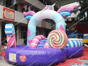 Thổi lên trượt nước thương mại Nhà bị trả lại Unicorn <span class=keywords><strong>Bouncer</strong></span> trượt bơm hơi cho trẻ em Inflatable trượt nước Inflatable <span class=keywords><strong>Bouncer</strong></span> - Product Image 2