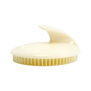 Scalp Massage <b>Brush</b> Beige PP Material For Shampoo And Relaxation - Product Image 5