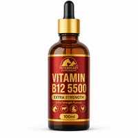 Champion Vitamine B12 Haute Puissance 6000S B15 Salidroside Soutien Immunitaire Endurance Supplément Nutritionnel Gouttes Orales Compétition