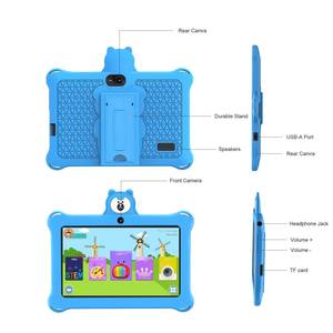 Pritom Mini Tablet PC K7 Pro Panda 7inch 1024*600 HD phần mềm học tập GMS chứng nhận Kid máy tính bảng - Product Image 2